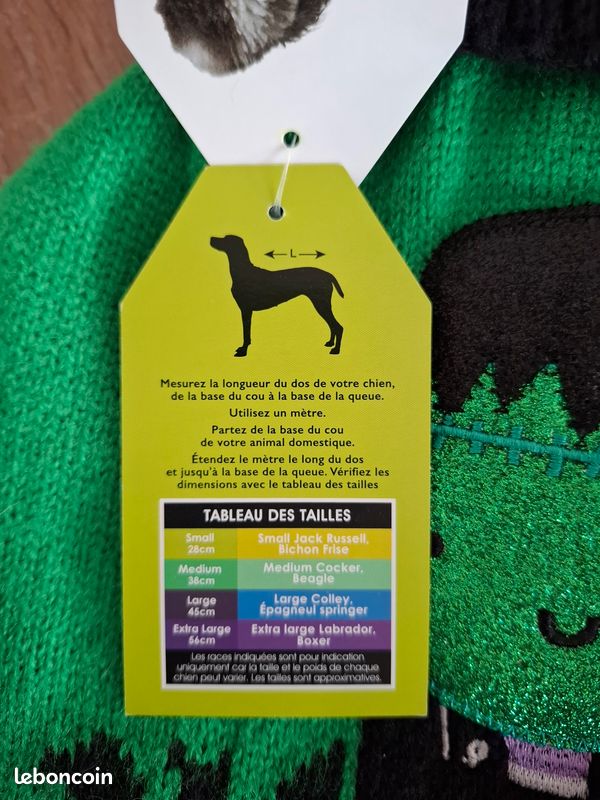 Pull halloween pour chien Frankenstein (image 3)