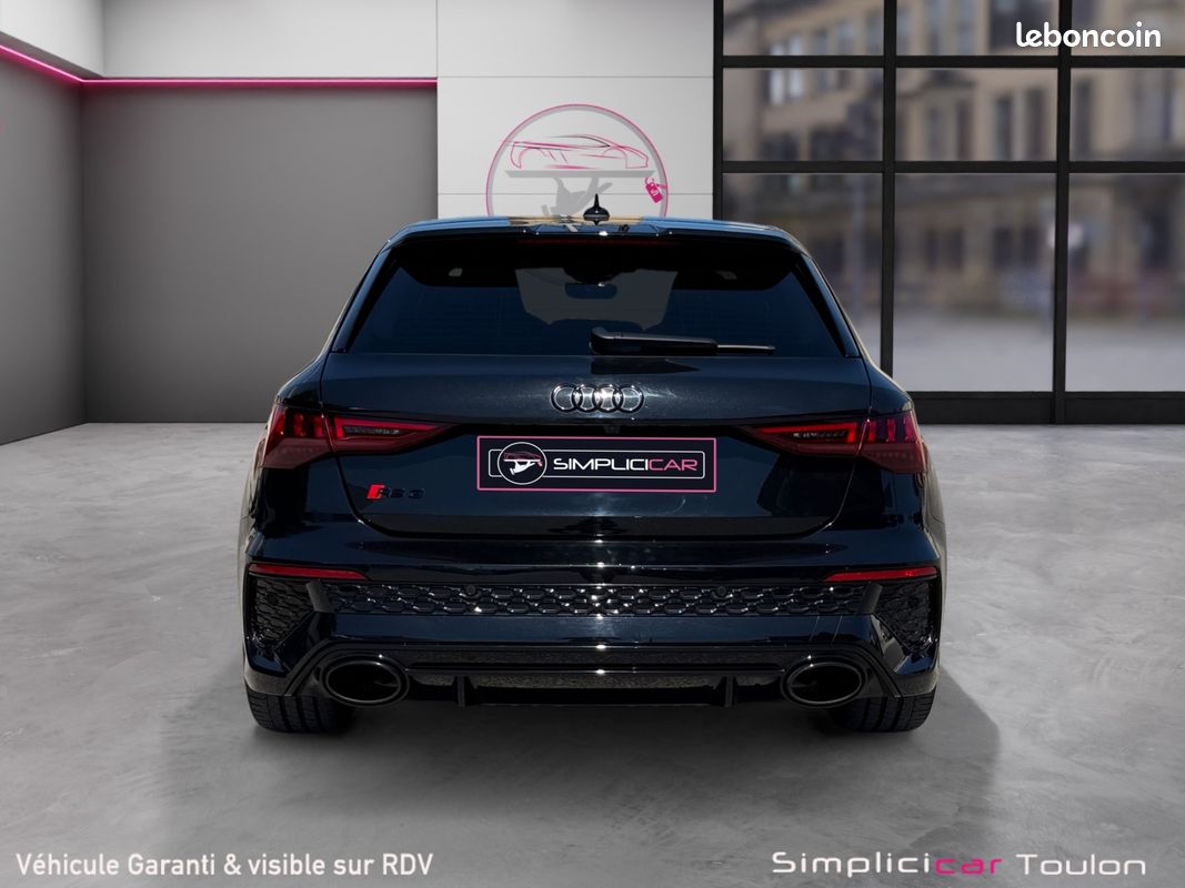 AUDI RS3 SPORTBACK 2.5 TFSI 400cv QUATTRO S TRONIC - Immat France - Malus payé - Garantie 12 mois (image 7)