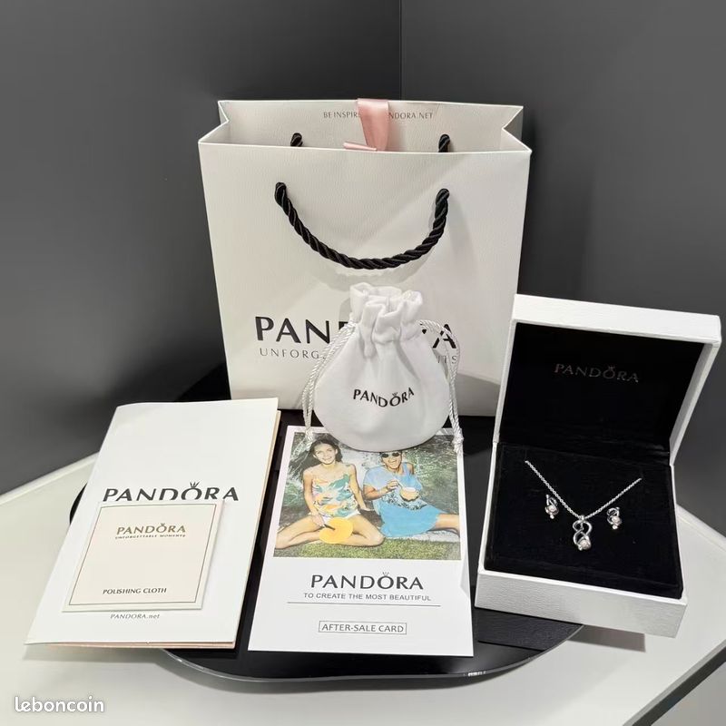 (Pandora) Collier pendentif petit bijou (image 1)