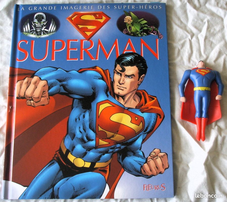 Lot livre et figurine Superman ( DC Comics ) (image 1)