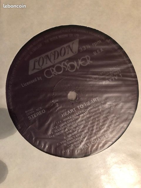 Vinyle Ray Charles – Heart To Heart (His 20 Hottest Hits) - 1980 (image 8)