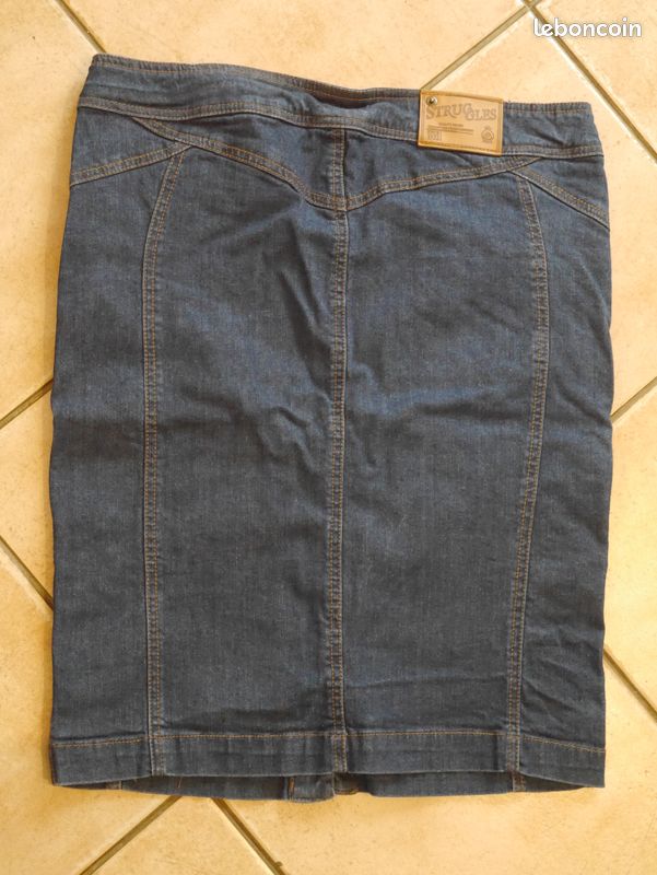 Jupe STRUGGLE'S Jeans NEUVE T.40 (image 2)