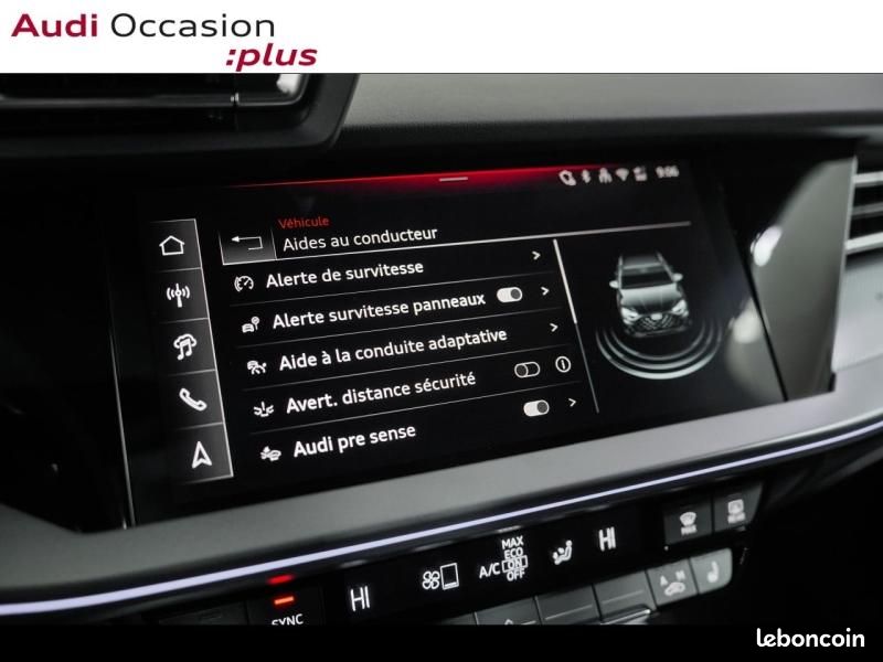 Audi A3 Sportback 1.5 TFSI 150ch Hybride S line S tronic 7 (image 30)