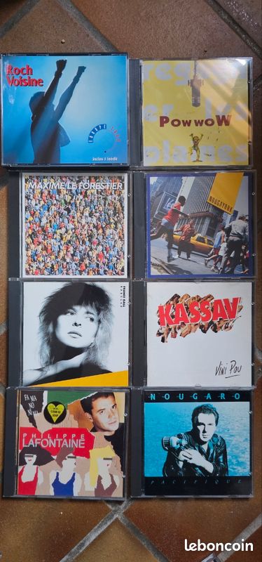 Lot de 71 CD multi genres - 1 euro le CD (image 1)