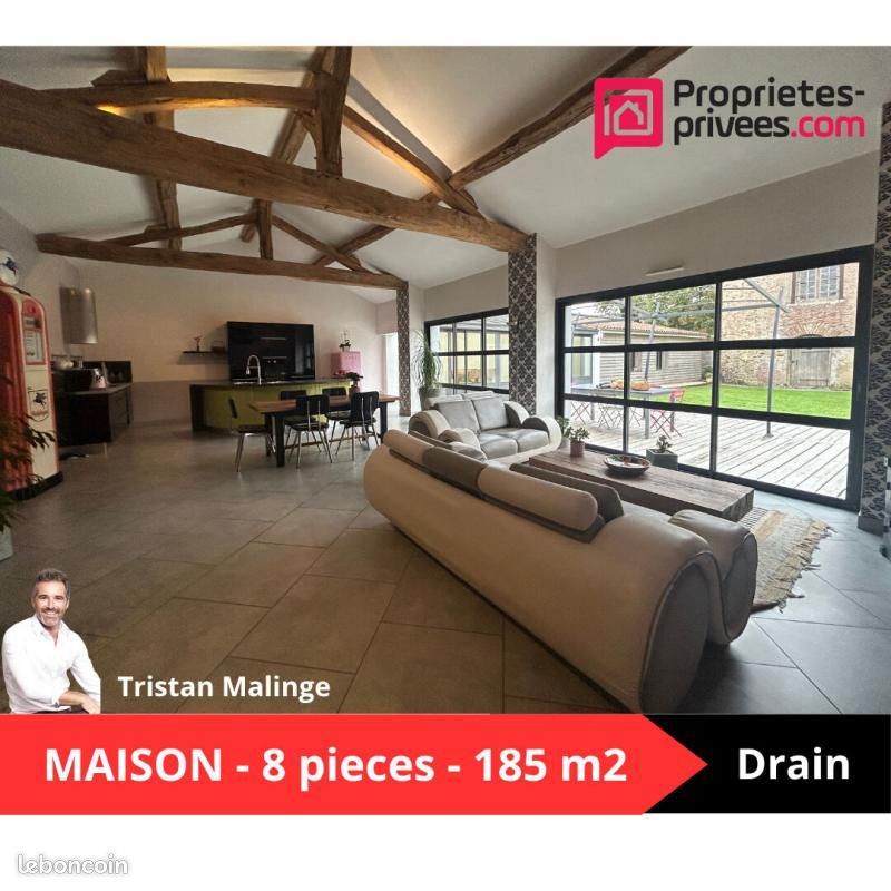 Maison 8 pièces 185 m² · à Orée d'Anjou · 185 m² · 398 000 €