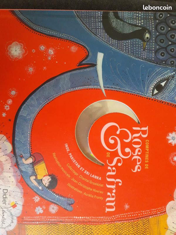 Livre-CD Comptines de Roses et de Safran neuf (image 1)