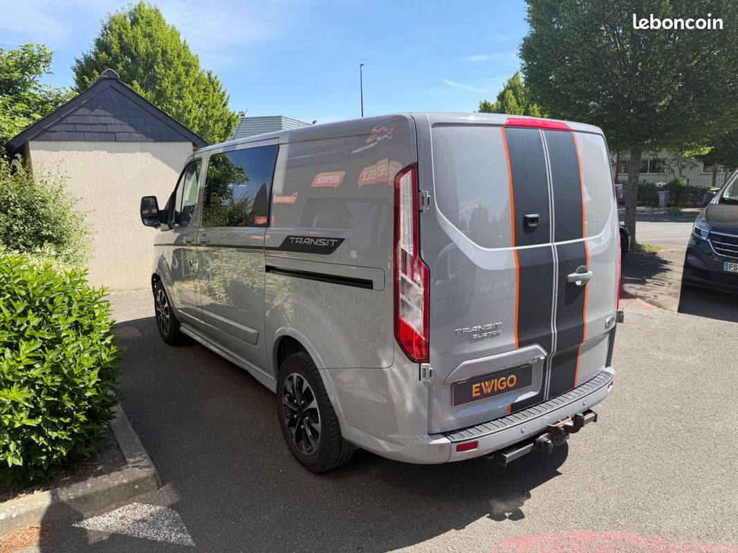 Ford transit custom 170ch l1h1 - double cabine - sieges chauffants - camera de recul - 5 places (image 16)