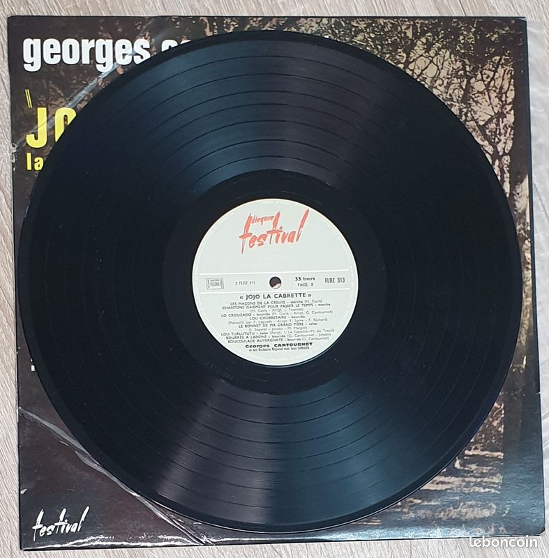 Vinyle Georges Cantournet avec son orchestre (image 4)