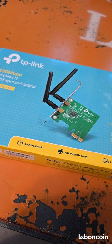 Carte réseau TP-Link TL-WN881ND PCIe WiFi N300 – 12 (image 1)