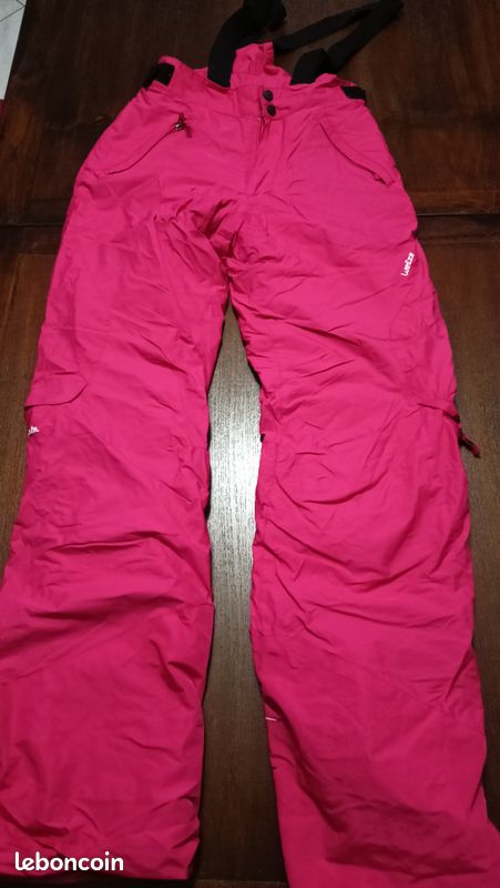 Pantalon de ski Wedze rose 14 ans (image 1)