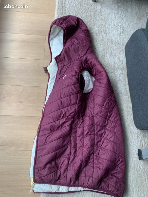 Débardeur D'équitation Dover Fille – Violet Sans Manches, Taille Moyenne