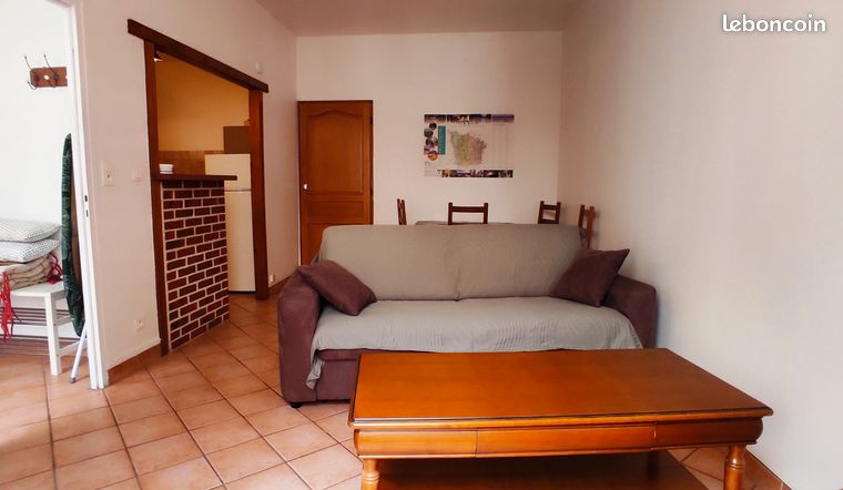 Appartement meublé F2 au RDC proche gare et centre-ville