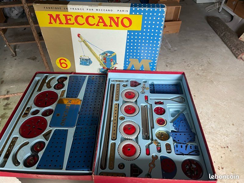 Boîte Meccano 6 Thématique - Jeu De Construction Métal Pour Enfants 8-11 Ans (occasion)