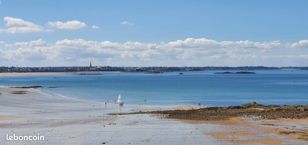 Location de vacances Rev'mer Nature. Appartement pleine vue mer, accès direct à la plage. ST MALO 35 (image 1)
