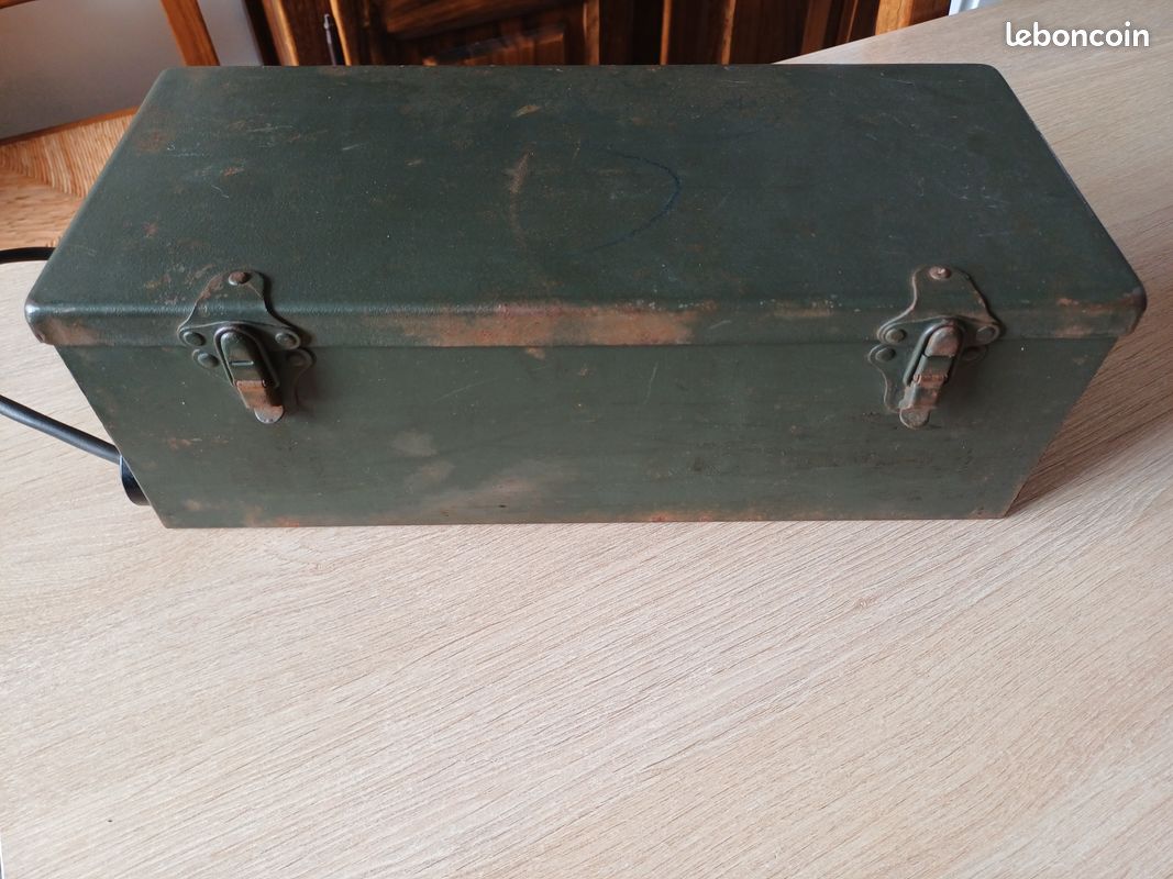 Ancien amplificateur BC-1141 français pour détecteur de mines militaire (image 4)