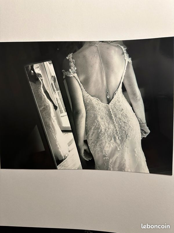 Robe de mariée coupe sirène dos nu (image 2)