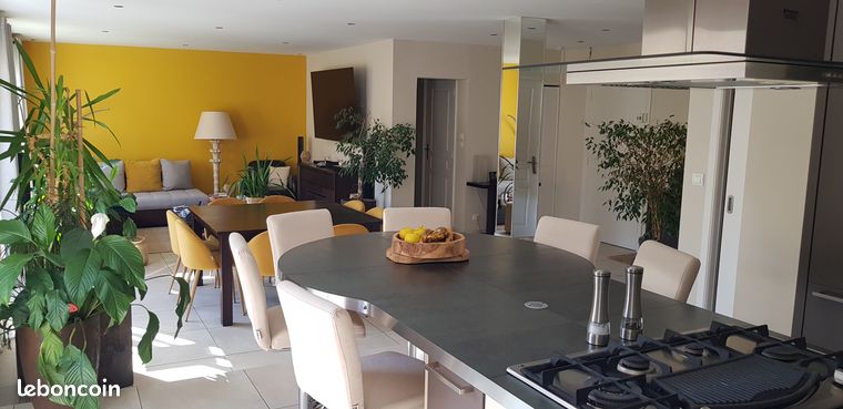 Superbe appartement 5 pièces avec terrasse arborée et double garage