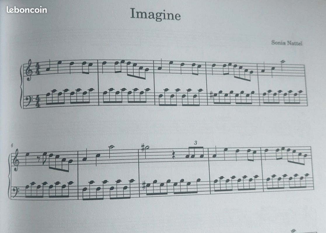 Recueil partitions piano (chansons françaises 2021-2022) (image 5)