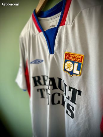 Maillot Olympique Lyonnais Domicile 2004/2005 – Floqué Juninho N°8 – Taille S