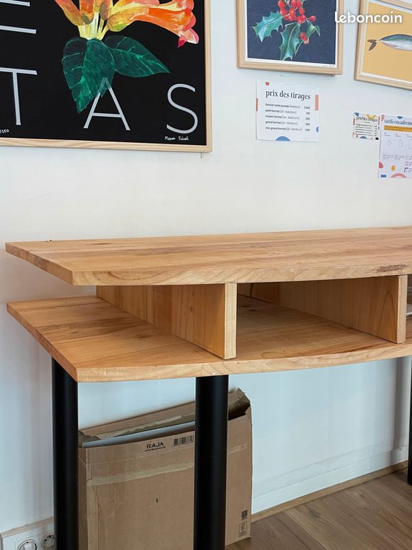Beau bureau en bois (image 2)