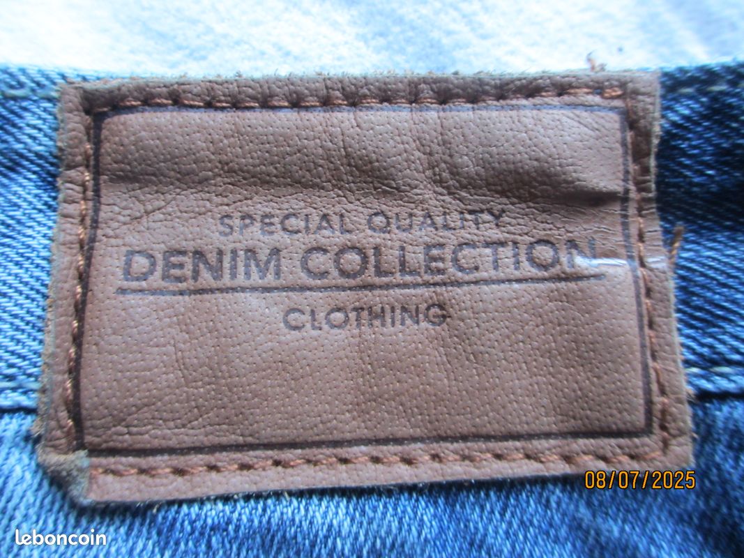 Bermuda homme en jean (image 5)