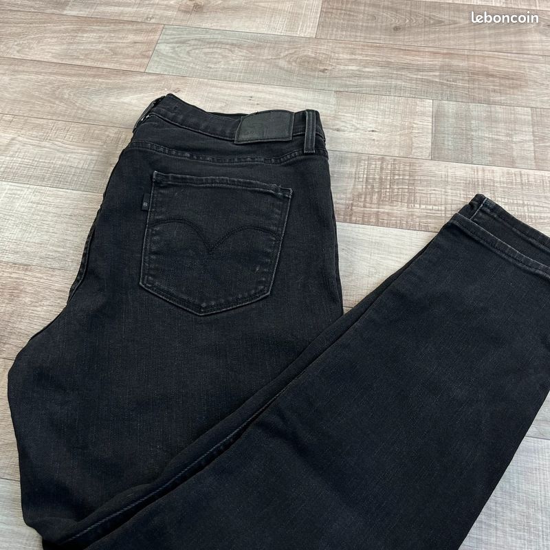 Jean noir Levi's 311 Shaping Skinny - Jean skinny - Femme taille W32 L30 (L0019) (image 3)