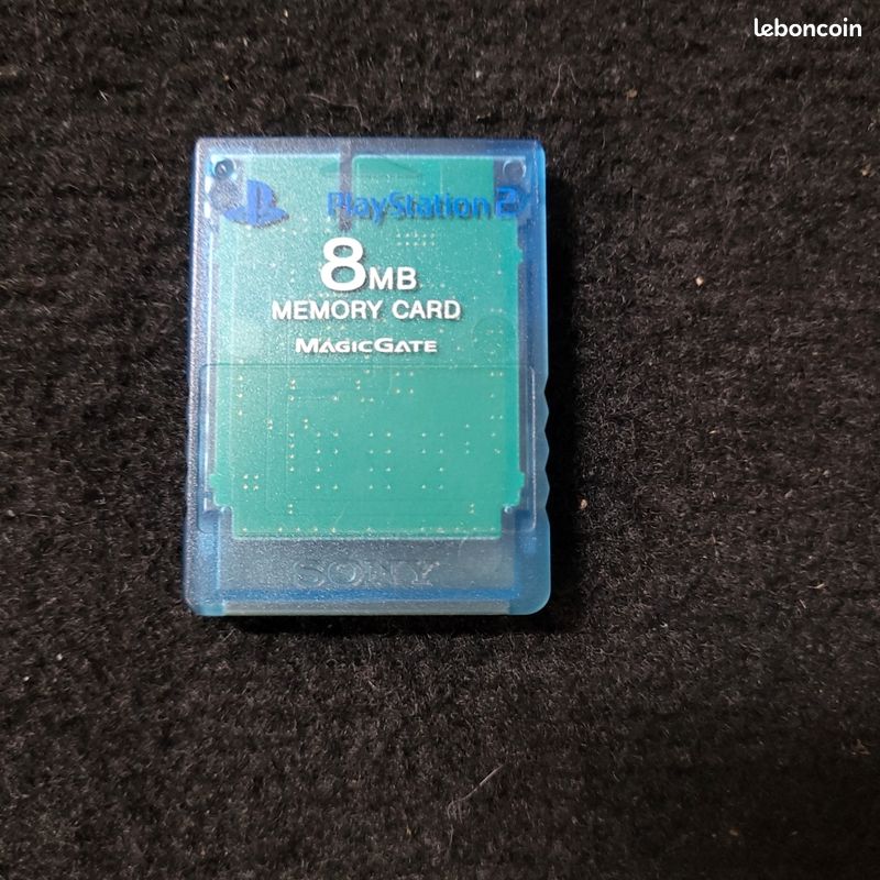 Carte Mémoire 8 MB Officielle - PS2 - Accessoire Occasion Pas Cher