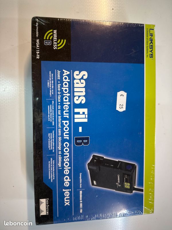 Adaptateur sans fill pour console de jeu (image 1)
