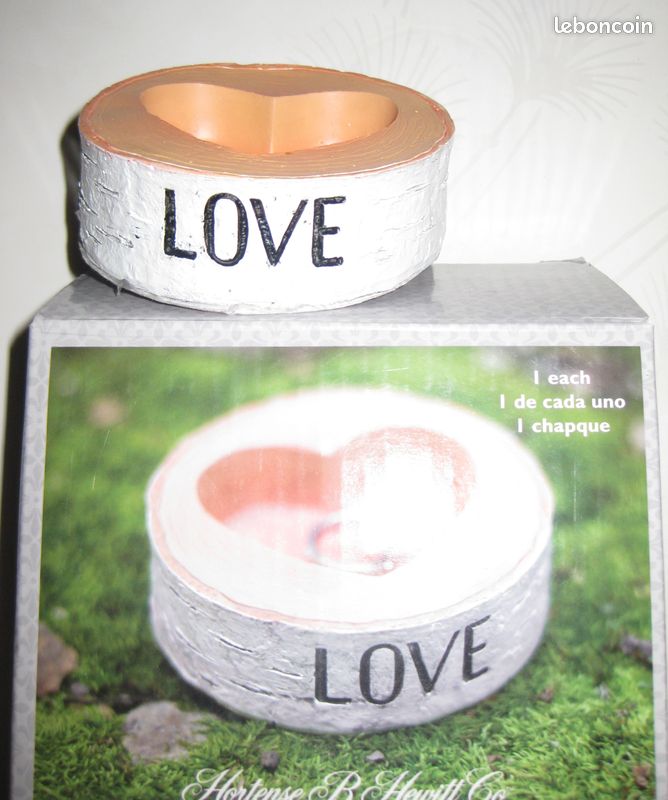 Plateaux décoratifs & porte alliance pour mariage chti7859 (image 1)