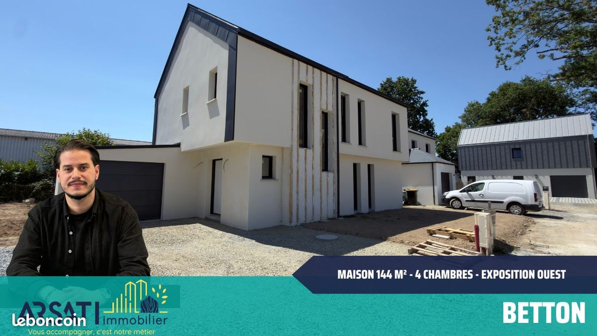 Maison 7 pièces 145 m² · à Betton · 145 m² · 599 000 €