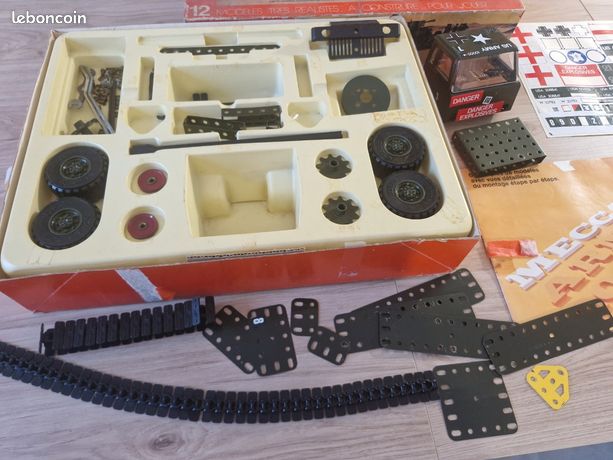 Meccano Meccakit Army 200 vintage | Acheter sur