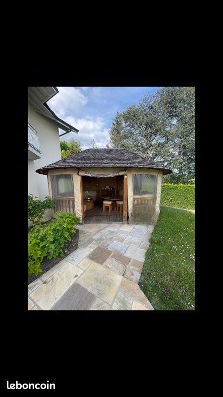 Pavillon de jardin en bois – Très bon état – 8 000 (image 1)