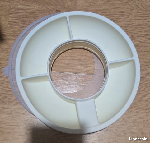 Bol à Collation Silicone Pour Stanley Cup 40oz - Plateau 4 Compartiments 100 Ml Réutilisable