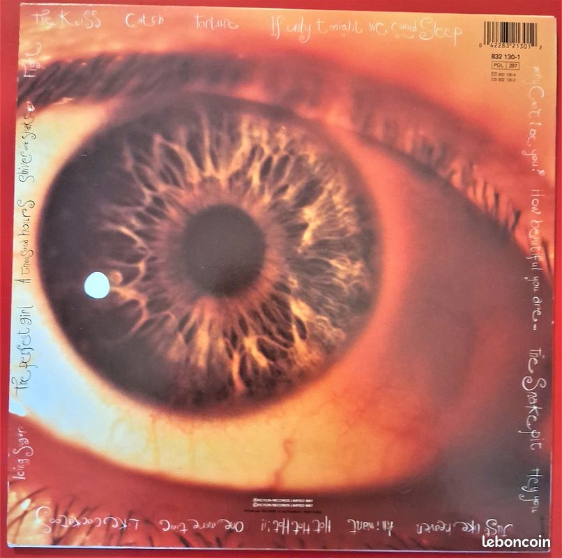 The Cure Kiss me - Vinyle Original (image 2)