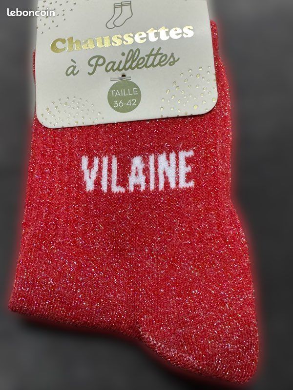 STC Chaussettes paillettes vilaine STC Chaussettes paillettes vilaine