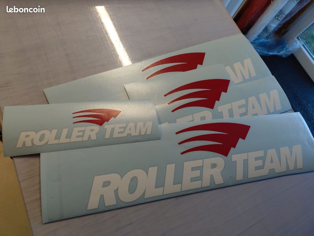 Adhésifs camping car logo roller team (image 1)