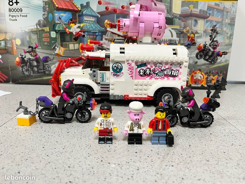 Lego monkey kid Pigsys Food truck 80009 Jeux Jouets