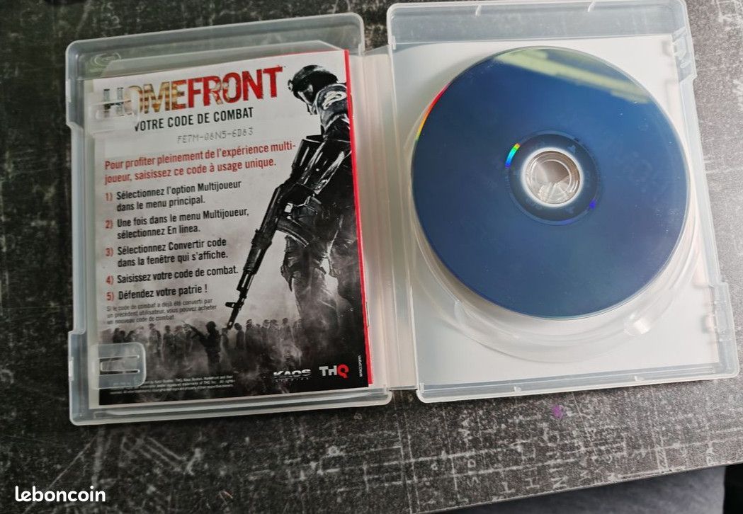 Jeu Homefront Sur PlayStation 3 (PS3) - Complet - Très Bon état