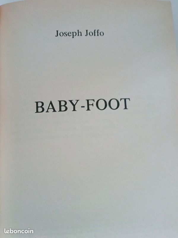 Baby foot de Joseph Joffo (image 2)