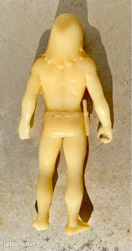 Figurine Rahan En Plastique 10,5 Cm - Pif Gadget - Vintage