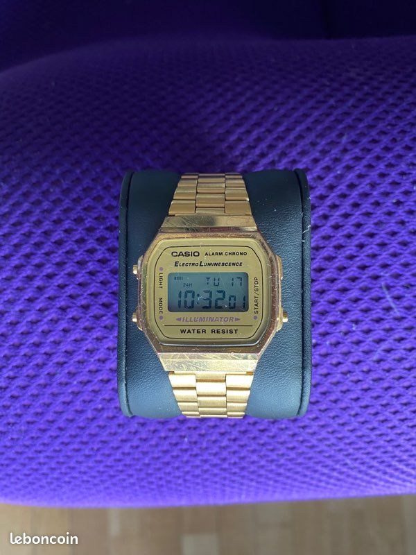Montre casio or et or Gold (image 1)