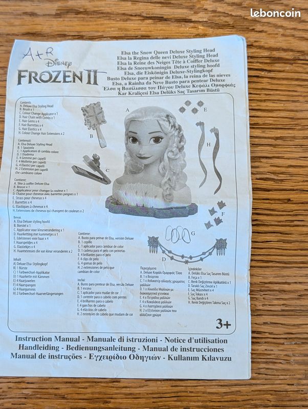 Tête à coiffer Deluxe Elsa - La Reine des Neiges 2 Giochi | King Jouet Belgique - Têtes à coiffer Tête à coiffer Deluxe Elsa - La Reine des Neiges 2 Giochi | King Jouet Belgique - Têtes à coiffer
