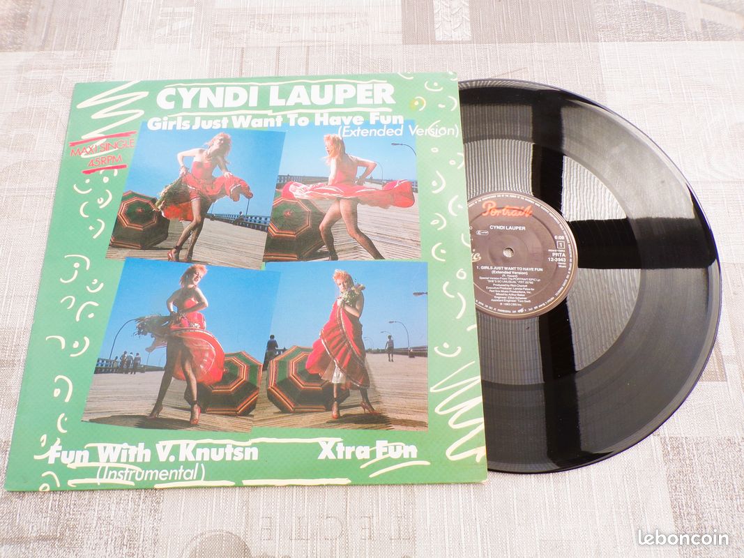 Disques Vinyles Maxi 45 Tours Années 80 (image 5)