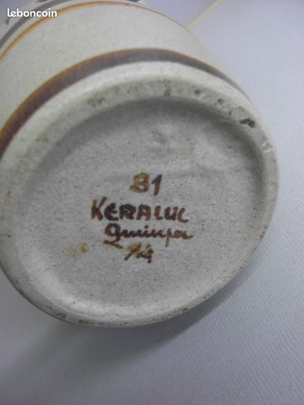 Keraluc Quimper Broc Pichet Cruche (image 9)