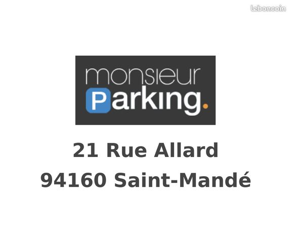 Parking/box Saint-Mandé