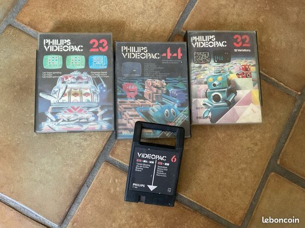 Lot de 12 Jeux Videopac Philips • EUR 100,00 - FR