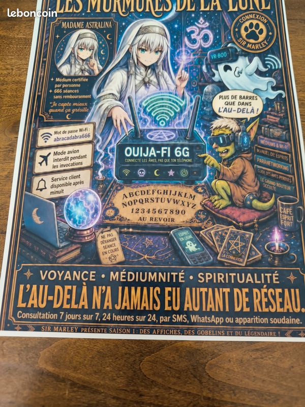 Affiche encadrée A4 - Collection Sir Marley - saison 1 (image 6)