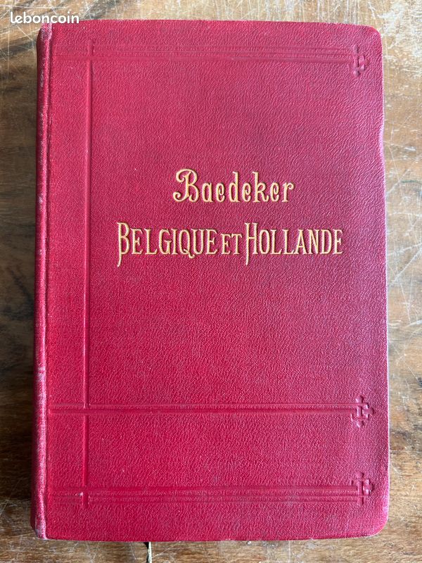 Guide BAEDEKER - BELGIQUE ET HOLLANDE - 1891 (image 1)
