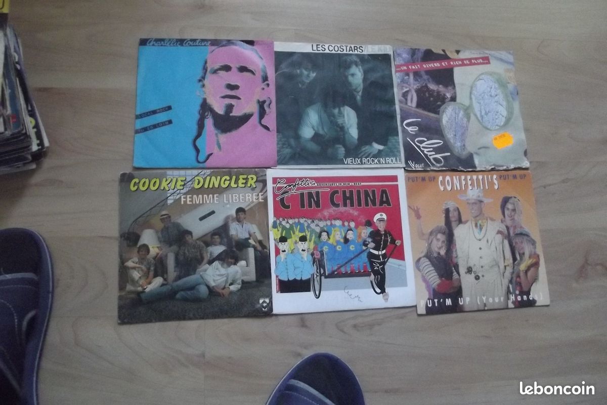 56 disques 45 tours divers C (image 2)