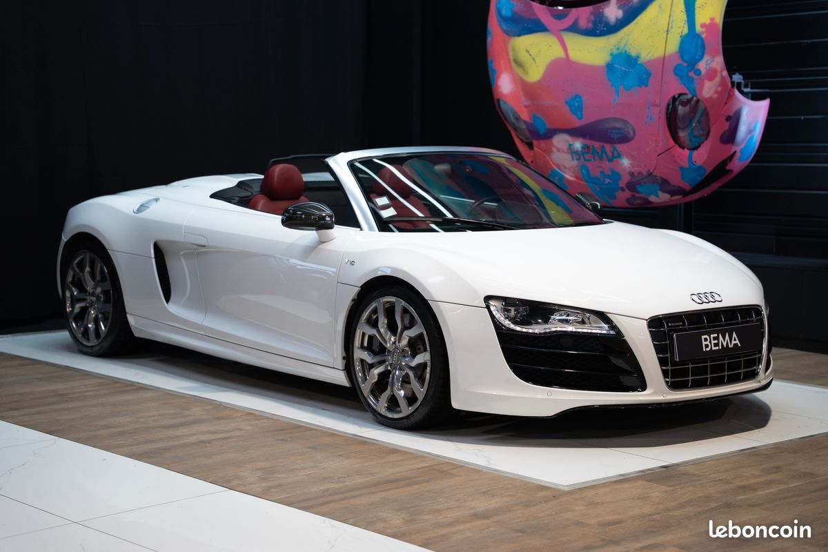 AUDI R8 V10 SPYDER 5.2 525 CV | Origine France | Bang & Olufsen | Suivi complet AUDI (image 1)